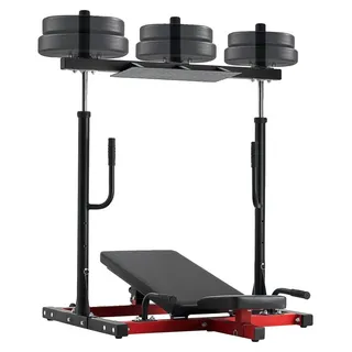 Vevor Vertikale Beinpresse, spezielles Heim-Fitnessgerät für den Unterkörper, Trainingsgerät aus Karbonstahl, verstellbares Beinkrafttraining für hochintensives Drücken 249,48 kg belastbar