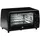 10l 750 W schwarz inkl. Backblech + Grillrost + Bodenschale