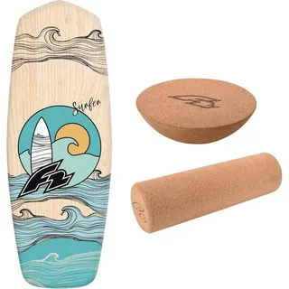 F2 Balance Board Tompstone 74x27cm Korkrolle