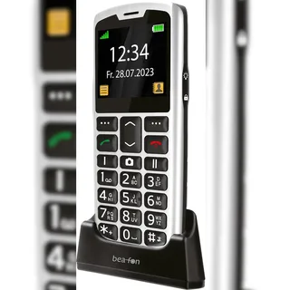 Beafon SL260 LTE 5,59 cm (2.2") 90 g Schwarz, Silber Funktionstelefon