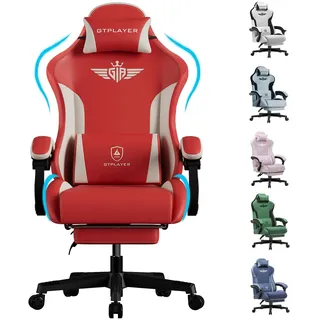 GTPLAYER Kunstleder Rot