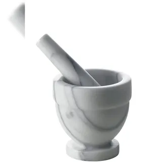 Excelsa Mörser Pesto Marmor 12 Cm Grau