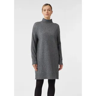 Comma, Midikleid Strickkleid grau XS