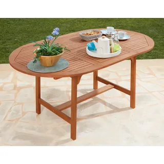 Merxx Maracaibo Gartentisch 170 x 100 x 75 cm Braun