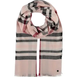 Fraas XXL-Schal Polyacrylstola, (1, mit Schnittfransen), Made in Germany rosa