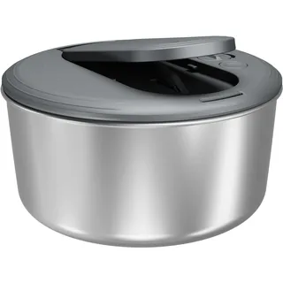 Zyliss SwiftDry S, Salatschleuder, Silber, Grau