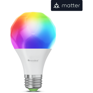 Nanoleaf Essentials Matter Smarte Glühlampe (E27) 1er Pack Matter + Apple HomeKit + Google Home