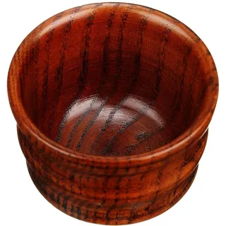 Handgemachte natürliche Holzbecher Frühstück Bier Milch Cup kein Handgriff