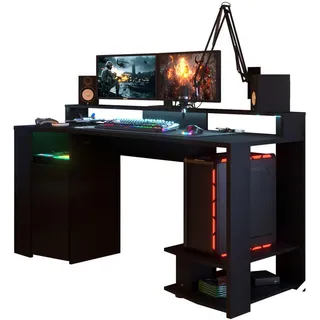Parisot Gaming Gaming Desk inkl. LED Beleuchtung