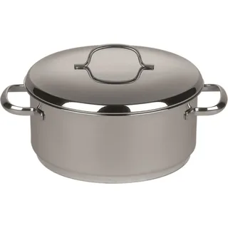 RIESS Cristall Kasserolle 14 cm silber