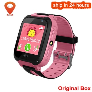 Kinderuhren rufen Kinder-Smartwatch für an SOS Wasserdichte Smartwatch Uhr SIM-Karte Tracker Kinderuhr Junge Mädchen
