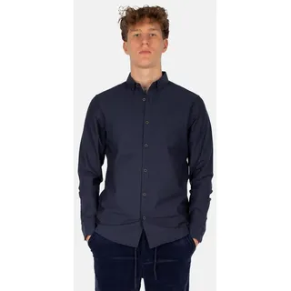 iriedaily Langarmhemd Samuel (1-tlg) blau M
