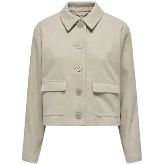 JACQUELINE de YONG female Jacke V-Ausschnitt Tief angesetzte Schulter Jacke - M