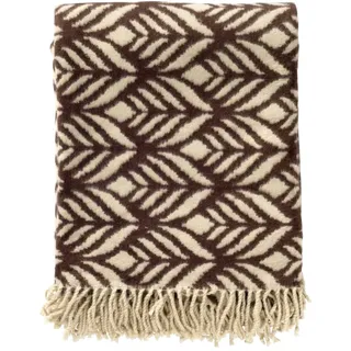 Hoii Plaid 'Alexandra' 150 x 200 cm Chocolate Martini - Braun