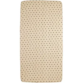Meyco Spannbettlaken Jersey 60 x 120 cm beige