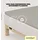 Easy Spannbettlaken für Topper Jersey Elasthan 140 x 200 - 160 x 220 cm sand mid