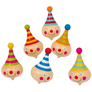 small foot gmbh & co. kg Holzkreisel Clown