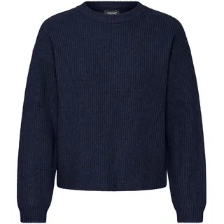 Oxmo Strickpullover Blau XXL