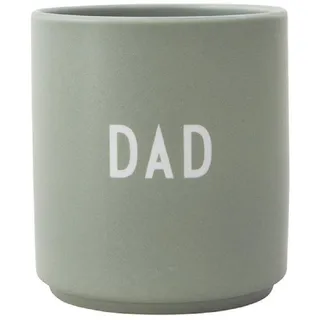 Design Letters Tasse Becher Favourite Cup Dad Grün
