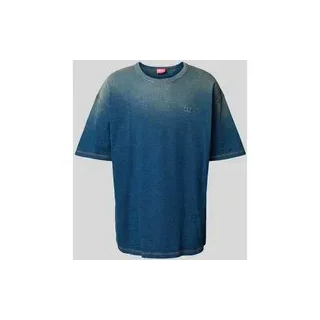 T-Shirt mit Label-Stitching, Hellblau, $listsize[$i].replace('"','"')