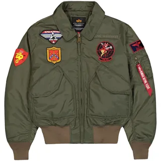 Alpha Industries Herren Cwu-45/P Devils Brigade Bomberjacke (1er Pack)