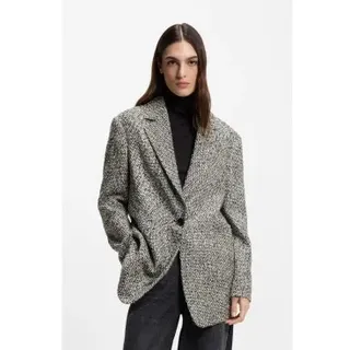 BOSS für Damen. 50547446 Blazer Jasata grau (34), Lässig, Klassisch, Acryl