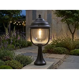 Konstsmide Sockelleuchte LED schwarz Höhe 54 cm 1er Set