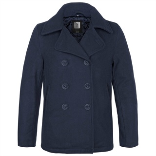 bw-online-shop Navy Pea Coat Mantel blau, Größe S