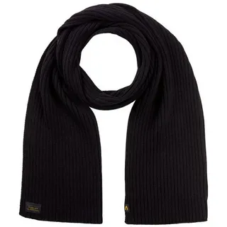 CAMEL ACTIVE Schal aus Baumwoll-Mix schwarz