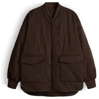 Opus Damen Jacke | HELLSY Loose Wasserabweisende Wendejacke mit Steppung Coffee Bean, 36