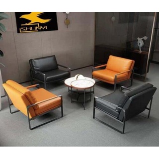 JVmoebel Sessel Sessel Polster Sitzer Modern Design Leder Sessel Lounge Luxus (1-St., 1x Sessel), Made in Europa schwarz