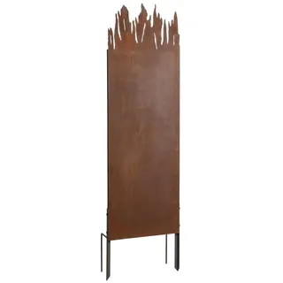 Estexo Sichtschutzelement 170 x 150 cm Rost Stahl