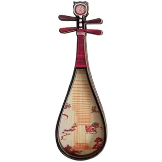 Coole Magnete für den Kühlschrank | Chinesisches Volksmusikinstrument Kühlschrankmagnete – Handwerk Ornament Miniatur chinesische klassische Instrumente für Puppenhaus