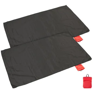 2er-Set Mini-Picknickdecke 70 x 110 cm, kleines Packmaß, 55 g