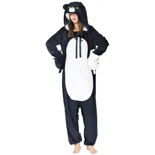 Pexlaxy Kuma Kuma Bear Yuna Onesies Pyjama Outfit Yuna Bear Cosplay Kostüm Robe Suit, Yuna, L - L