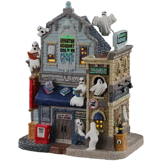 Lemax Apparition Academy mehrfarbig 1,52 m x 1,24 m x 1,92 m beleuchtet handbemalt animiert