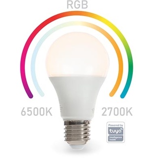 Perel Rgb Smart-Wi-Fi-Lampe - Kaltweiß & Warmweiß - E27 - A60