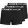 Trunks unifarben schwarz S 3er Pack