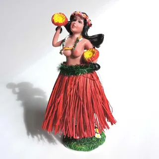 Hang Loose Hula Wackelfigur Auto-Armaturenbrett Wackelmädchen, 16cm | Wackel Hula, Hang Loose