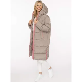 Zwillingsherz Cozy Steppmantel Braun M