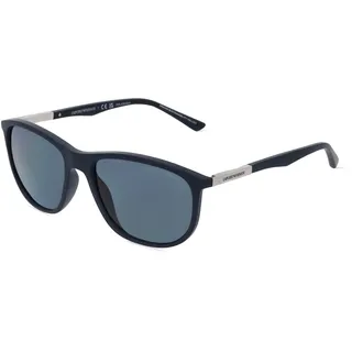 Emporio Armani EA 4201 Herren-Sonnenbrille Vollrand Eckig Kunststoff-Gestell, Blau