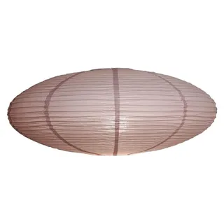 Nordlux Villo 1-flg. Ø 60 cm oval rosa Papier