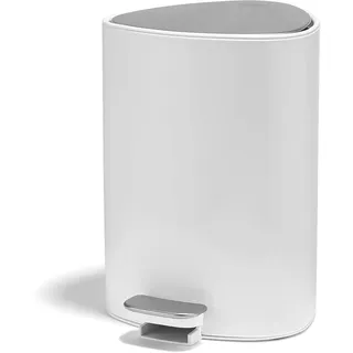 Joseph Joseph EasyStore 5L Treteimer, Edelstahl Mülleimer mit Mülltütenfach, Soft-Close, Bad & Schlafzimmer