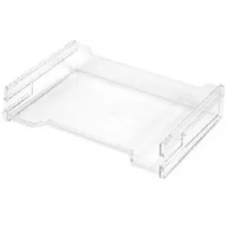 Herlitz Briefablagen transparent DIN A4, 3 St.