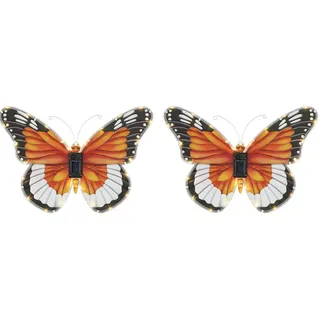 GLOBO Solarleuchte Kunststoff 24,5x35x2,5 cm 2er Set bunt