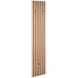 Sconto Garderobenpaneel Grace 25 x 160 cm Eiche