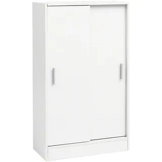 Wohnling WL5.817 Aktenschrank 60 x 28,5 x 107,5 cm weiß