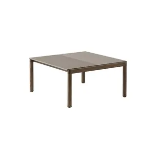 Couchtisch Couple Coffee Table taupe/dark oiled oak plain
