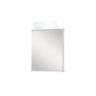 Spiegelschrank  Emssee , weiß , Maße (cm): B: 50 H: 74 T: 14
