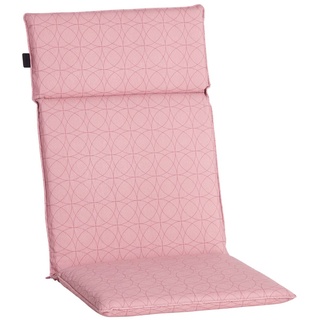 Madison Hochlehner-Auflage Circle Pink 120 x 50 cm Baumwolle